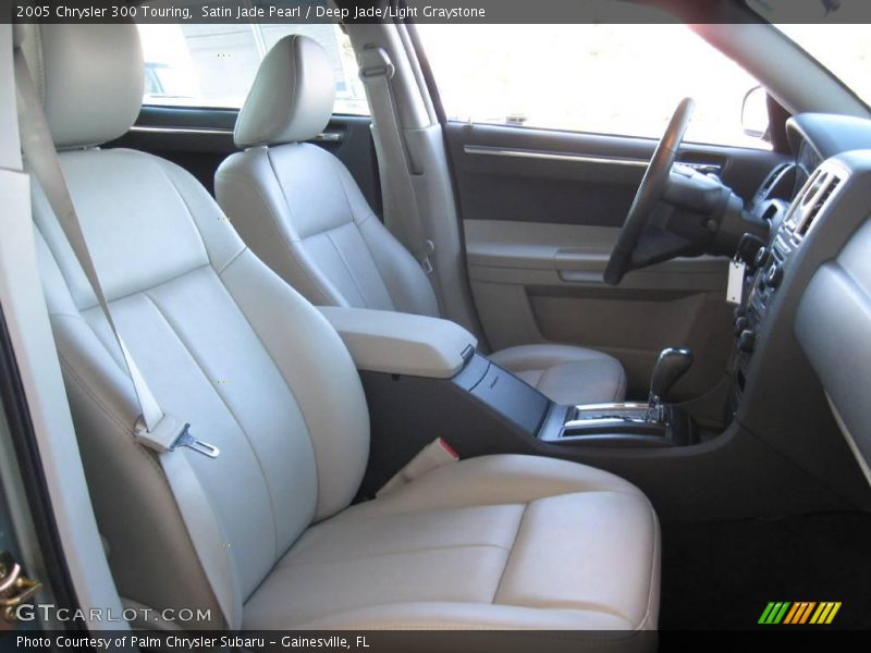Satin Jade Pearl / Deep Jade/Light Graystone 2005 Chrysler 300 Touring