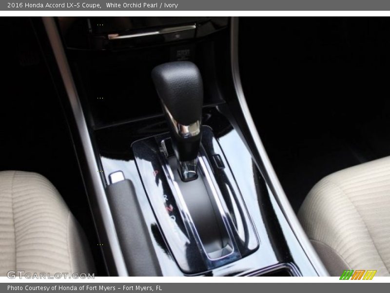 White Orchid Pearl / Ivory 2016 Honda Accord LX-S Coupe