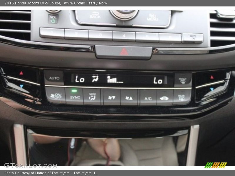 White Orchid Pearl / Ivory 2016 Honda Accord LX-S Coupe