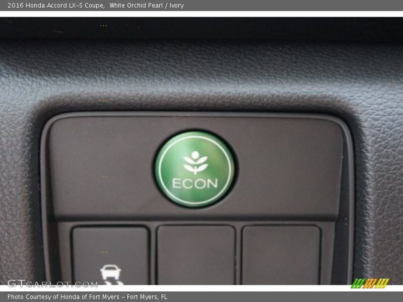 White Orchid Pearl / Ivory 2016 Honda Accord LX-S Coupe