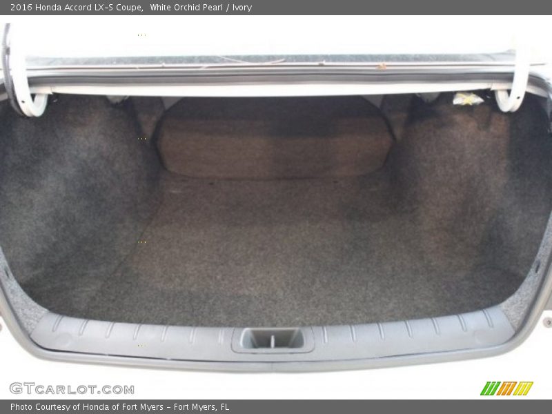 White Orchid Pearl / Ivory 2016 Honda Accord LX-S Coupe
