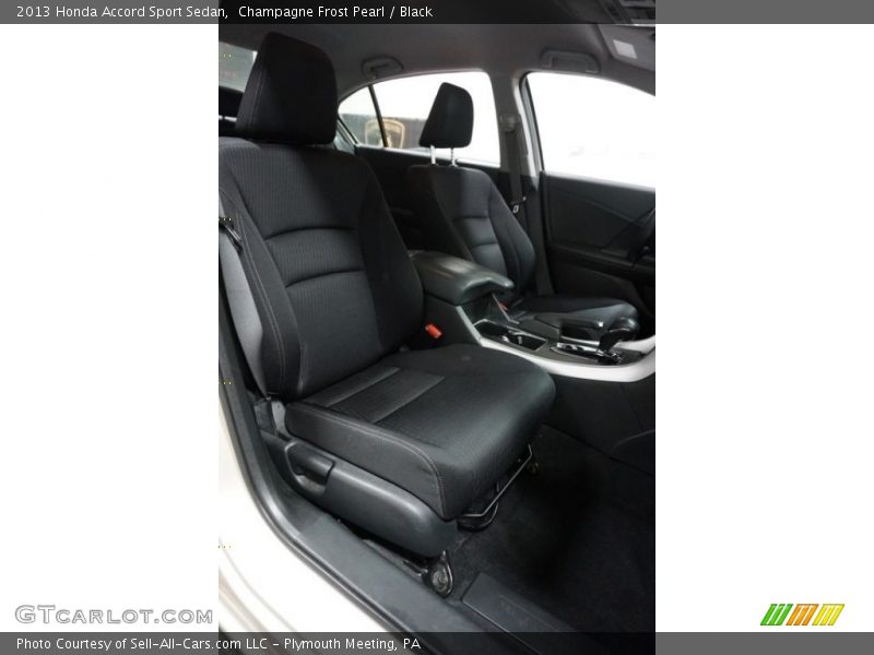Champagne Frost Pearl / Black 2013 Honda Accord Sport Sedan