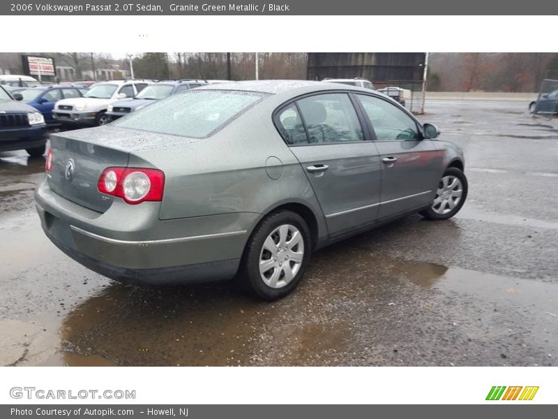 Granite Green Metallic / Black 2006 Volkswagen Passat 2.0T Sedan