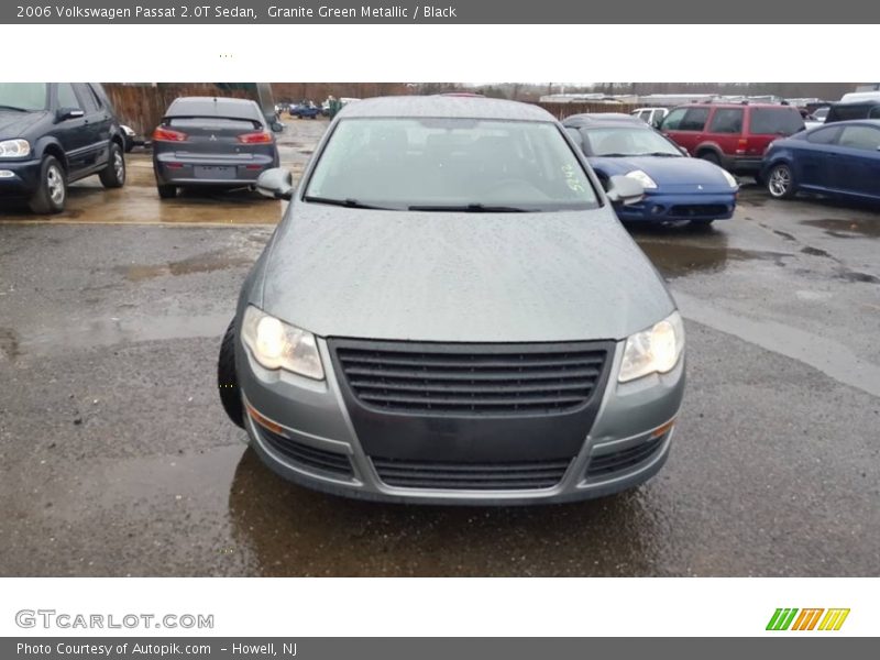 Granite Green Metallic / Black 2006 Volkswagen Passat 2.0T Sedan
