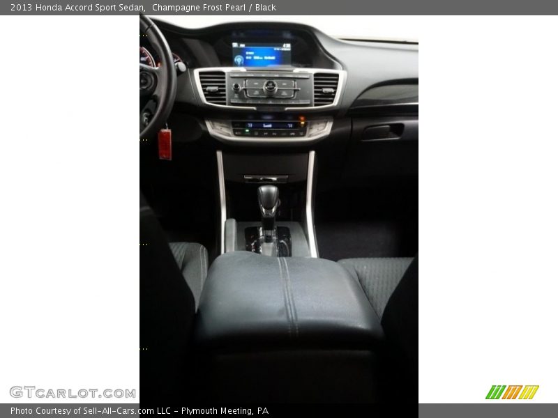 Champagne Frost Pearl / Black 2013 Honda Accord Sport Sedan