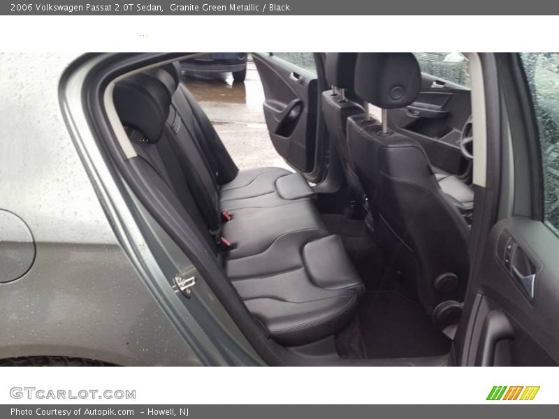 Granite Green Metallic / Black 2006 Volkswagen Passat 2.0T Sedan
