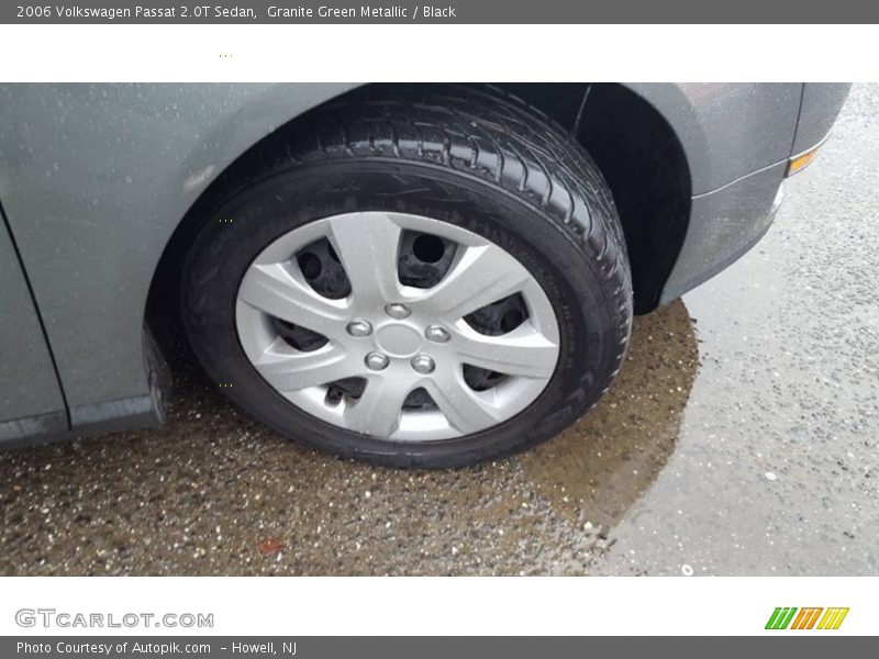 Granite Green Metallic / Black 2006 Volkswagen Passat 2.0T Sedan