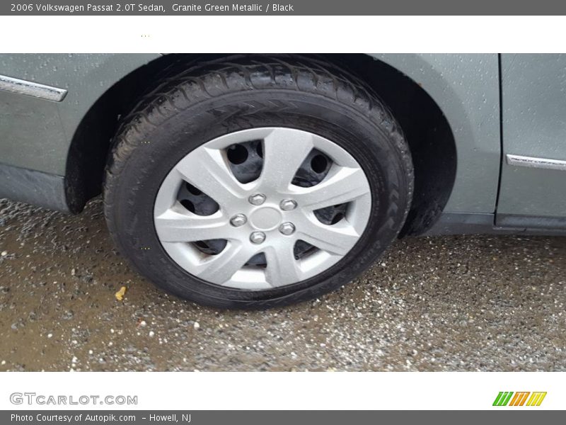 Granite Green Metallic / Black 2006 Volkswagen Passat 2.0T Sedan