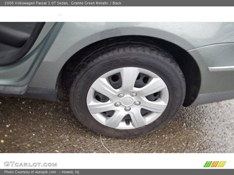 Granite Green Metallic / Black 2006 Volkswagen Passat 2.0T Sedan