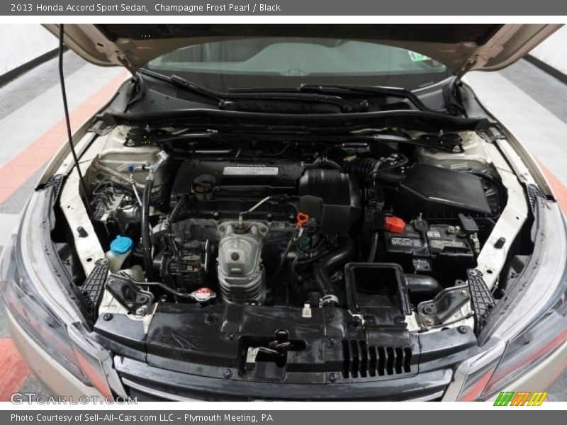 Champagne Frost Pearl / Black 2013 Honda Accord Sport Sedan