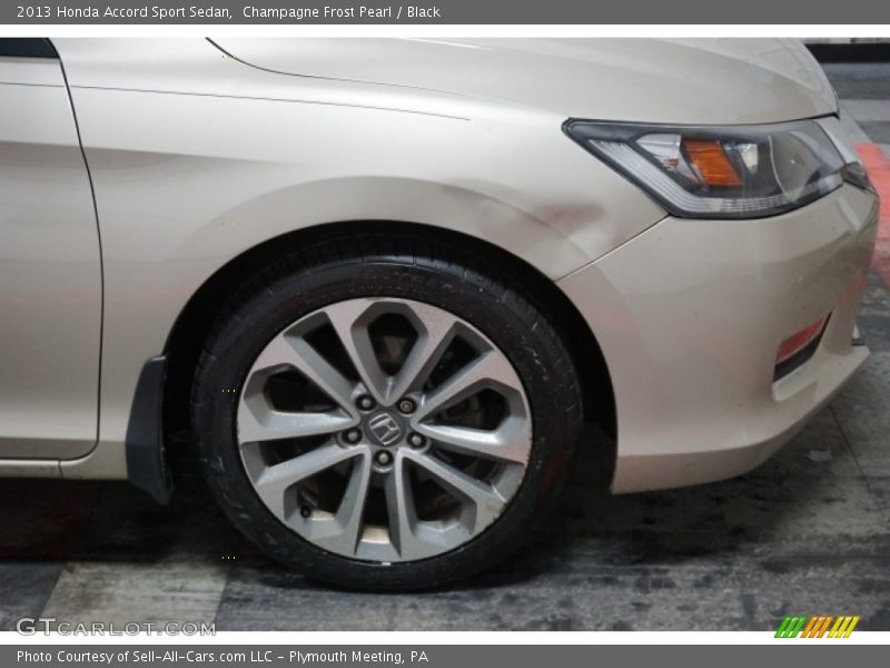 Champagne Frost Pearl / Black 2013 Honda Accord Sport Sedan