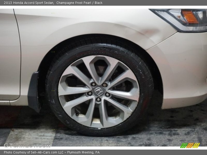 Champagne Frost Pearl / Black 2013 Honda Accord Sport Sedan
