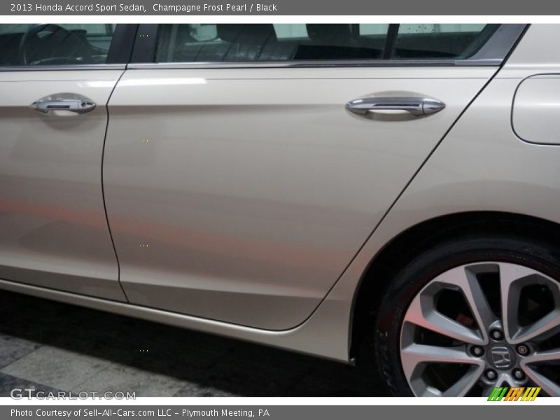 Champagne Frost Pearl / Black 2013 Honda Accord Sport Sedan