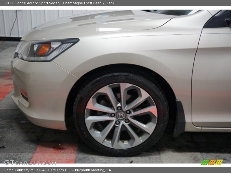 Champagne Frost Pearl / Black 2013 Honda Accord Sport Sedan