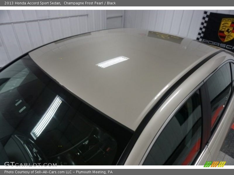 Champagne Frost Pearl / Black 2013 Honda Accord Sport Sedan