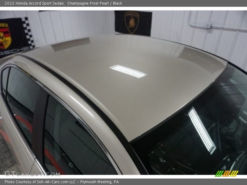 Champagne Frost Pearl / Black 2013 Honda Accord Sport Sedan