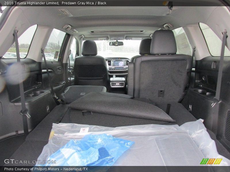 Predawn Gray Mica / Black 2016 Toyota Highlander Limited