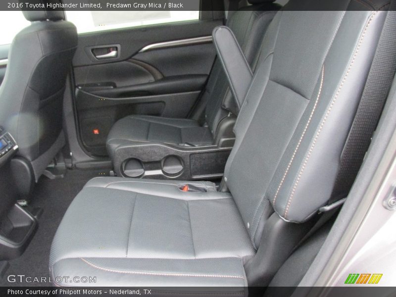 Predawn Gray Mica / Black 2016 Toyota Highlander Limited