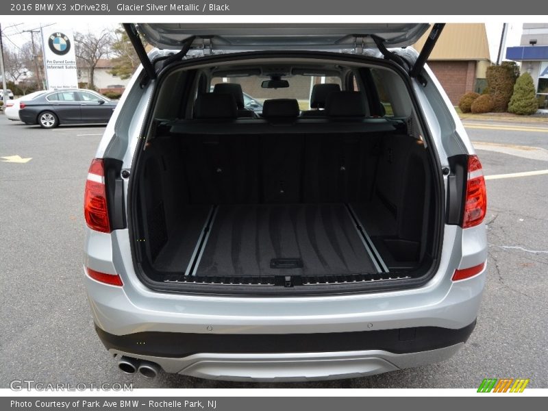 Glacier Silver Metallic / Black 2016 BMW X3 xDrive28i