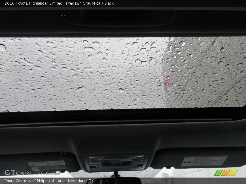 Predawn Gray Mica / Black 2016 Toyota Highlander Limited
