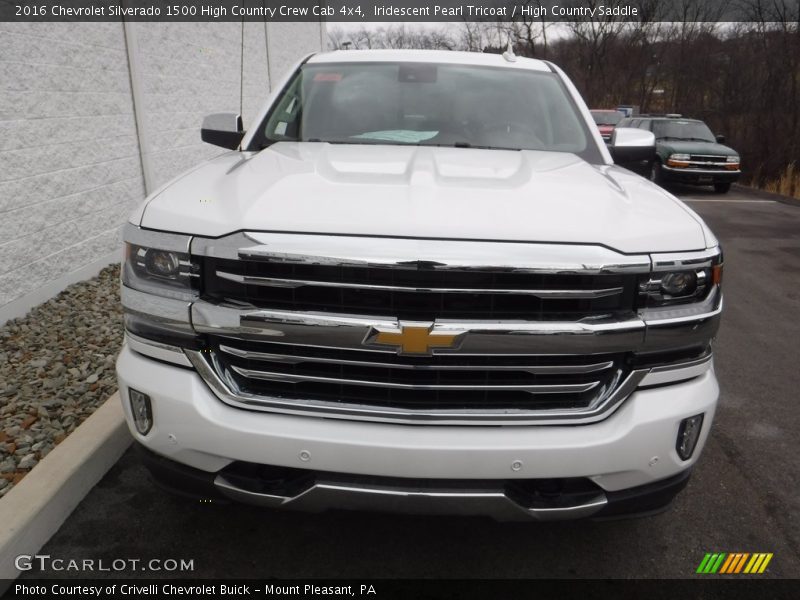 Iridescent Pearl Tricoat / High Country Saddle 2016 Chevrolet Silverado 1500 High Country Crew Cab 4x4