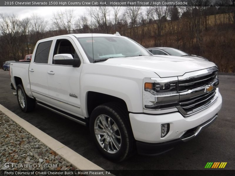 Front 3/4 View of 2016 Silverado 1500 High Country Crew Cab 4x4