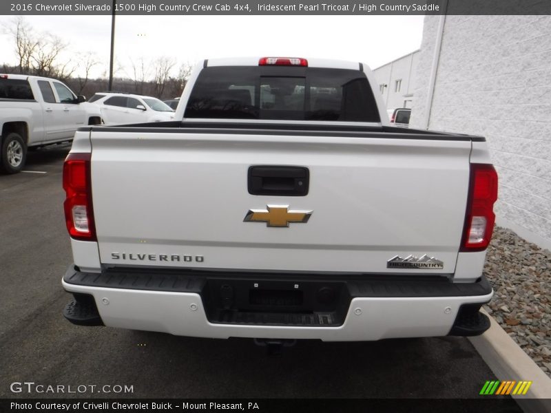 Iridescent Pearl Tricoat / High Country Saddle 2016 Chevrolet Silverado 1500 High Country Crew Cab 4x4