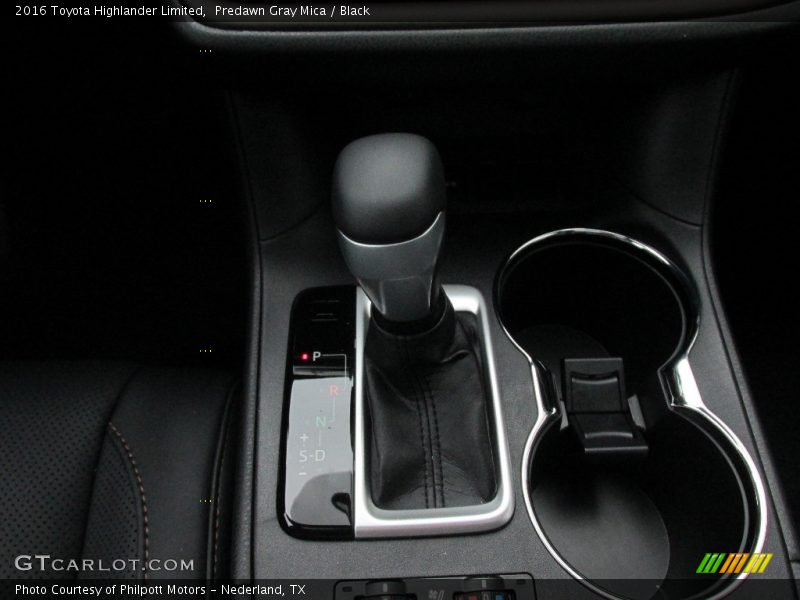Predawn Gray Mica / Black 2016 Toyota Highlander Limited
