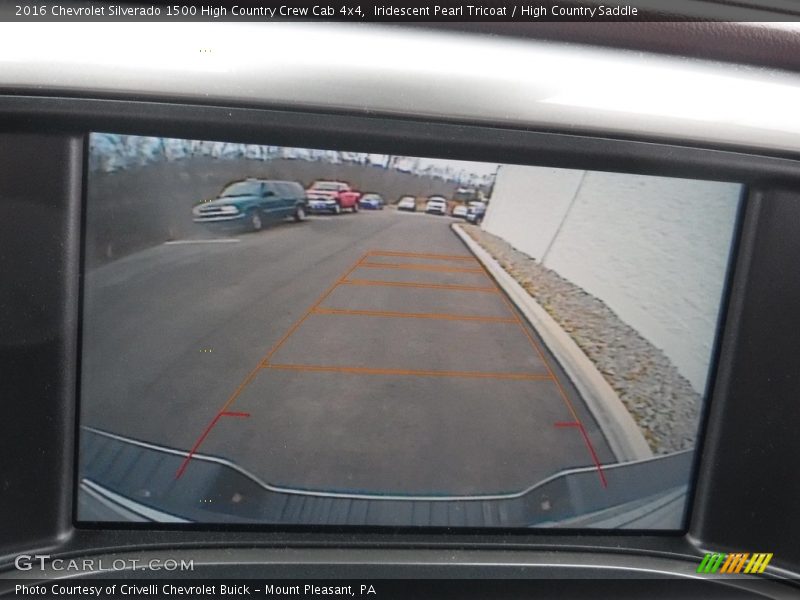 Iridescent Pearl Tricoat / High Country Saddle 2016 Chevrolet Silverado 1500 High Country Crew Cab 4x4