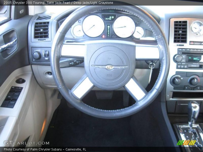 Satin Jade Pearl / Deep Jade/Light Graystone 2005 Chrysler 300 Touring