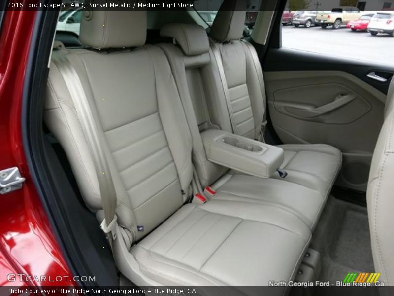 Sunset Metallic / Medium Light Stone 2016 Ford Escape SE 4WD