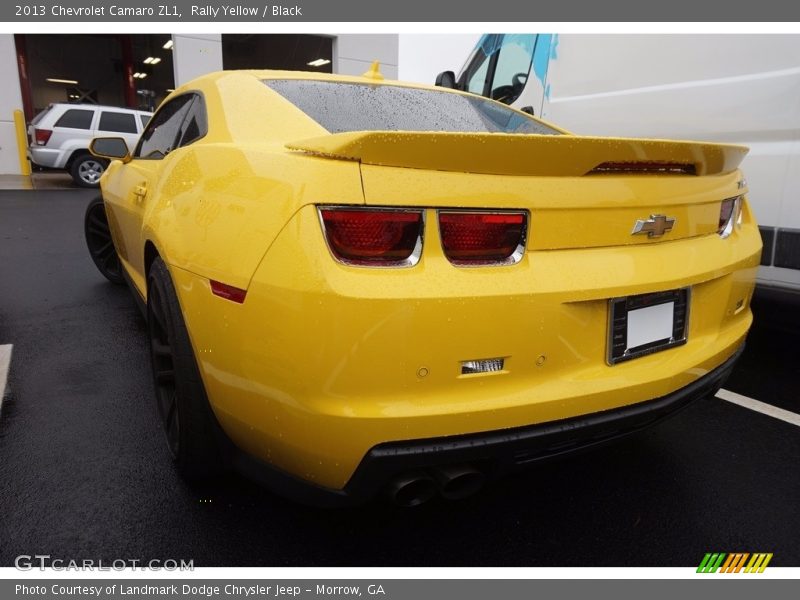 Rally Yellow / Black 2013 Chevrolet Camaro ZL1