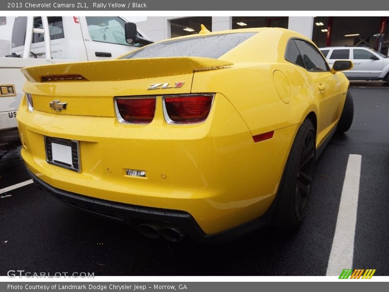 Rally Yellow / Black 2013 Chevrolet Camaro ZL1