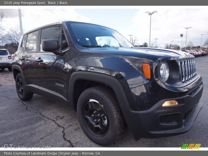Front 3/4 View of 2016 Renegade Sport