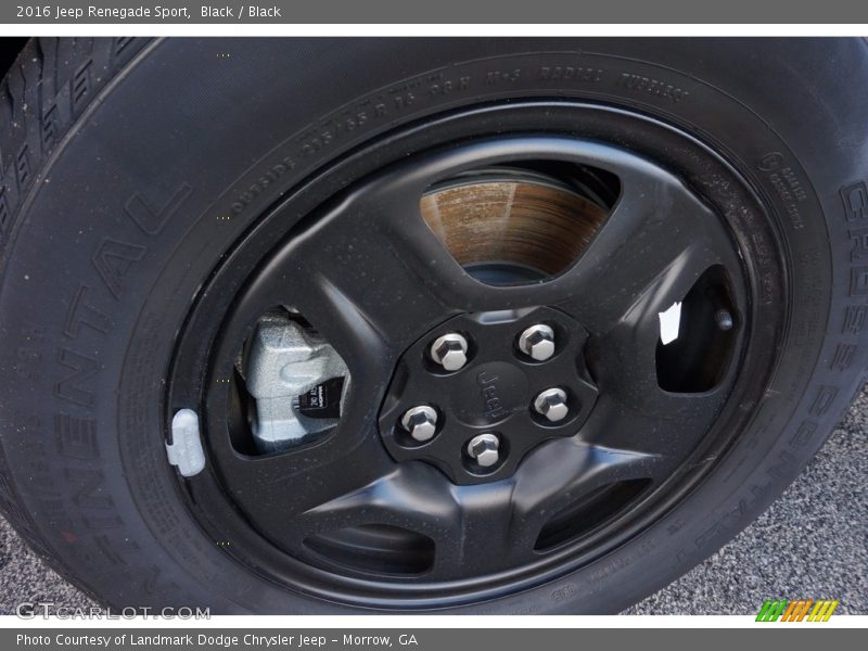  2016 Renegade Sport Wheel