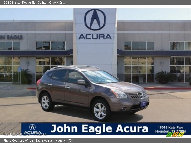 Gotham Gray / Gray 2010 Nissan Rogue SL