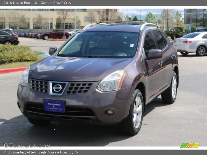 Gotham Gray / Gray 2010 Nissan Rogue SL