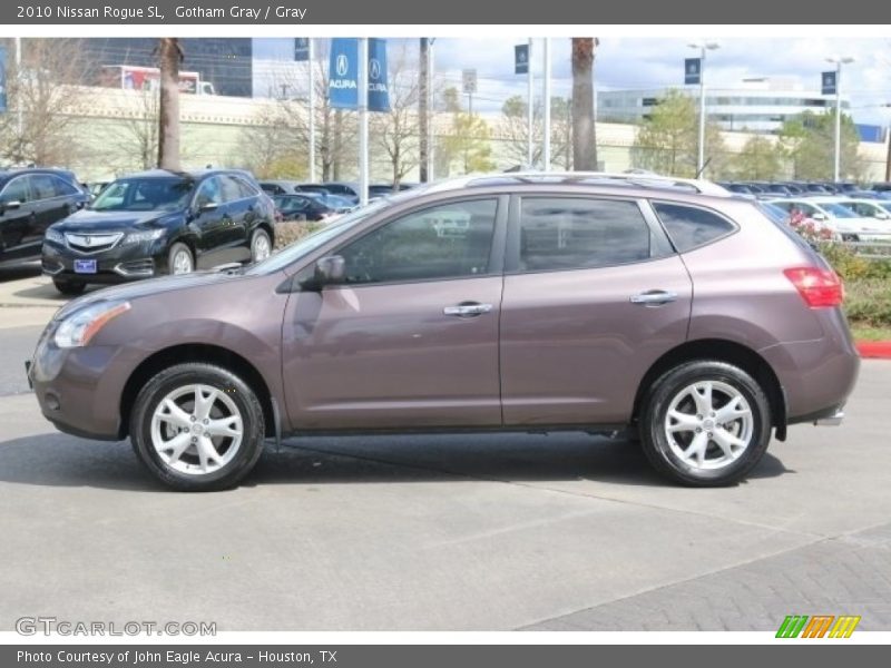 Gotham Gray / Gray 2010 Nissan Rogue SL