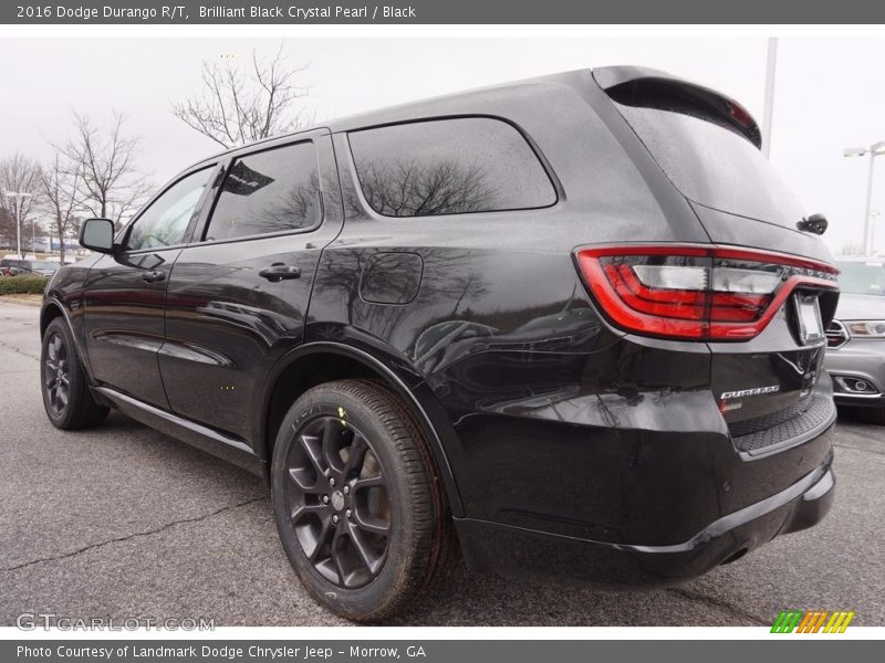 Brilliant Black Crystal Pearl / Black 2016 Dodge Durango R/T