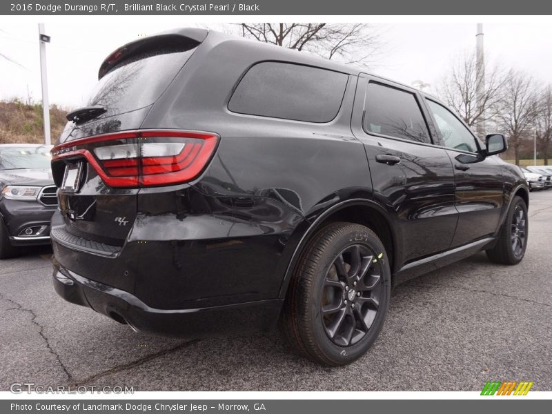Brilliant Black Crystal Pearl / Black 2016 Dodge Durango R/T