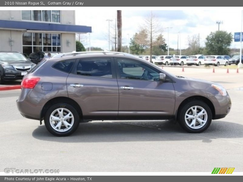 Gotham Gray / Gray 2010 Nissan Rogue SL