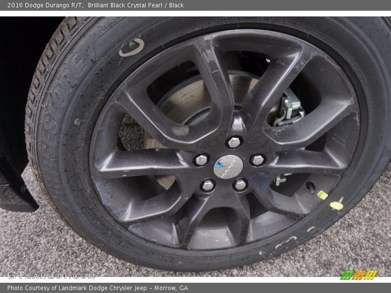 Brilliant Black Crystal Pearl / Black 2016 Dodge Durango R/T