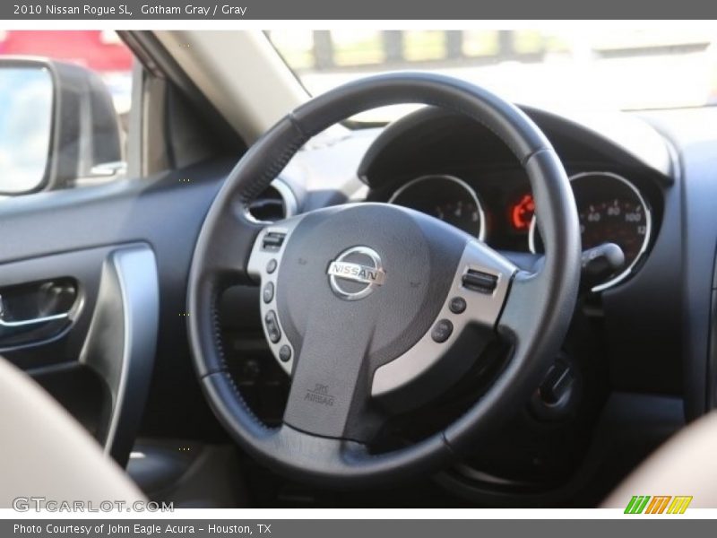 Gotham Gray / Gray 2010 Nissan Rogue SL