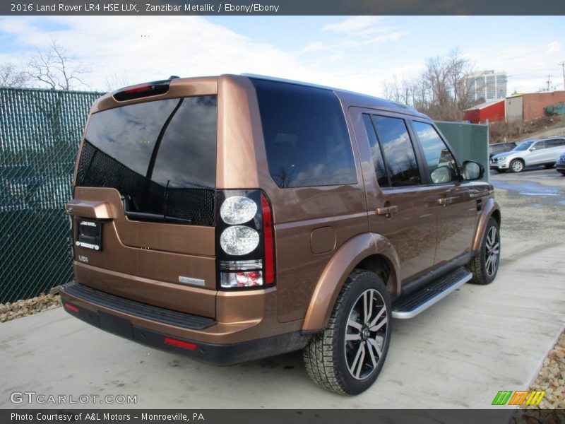 Zanzibar Metallic / Ebony/Ebony 2016 Land Rover LR4 HSE LUX