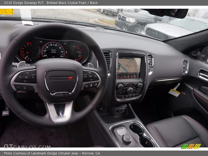 Brilliant Black Crystal Pearl / Black 2016 Dodge Durango R/T
