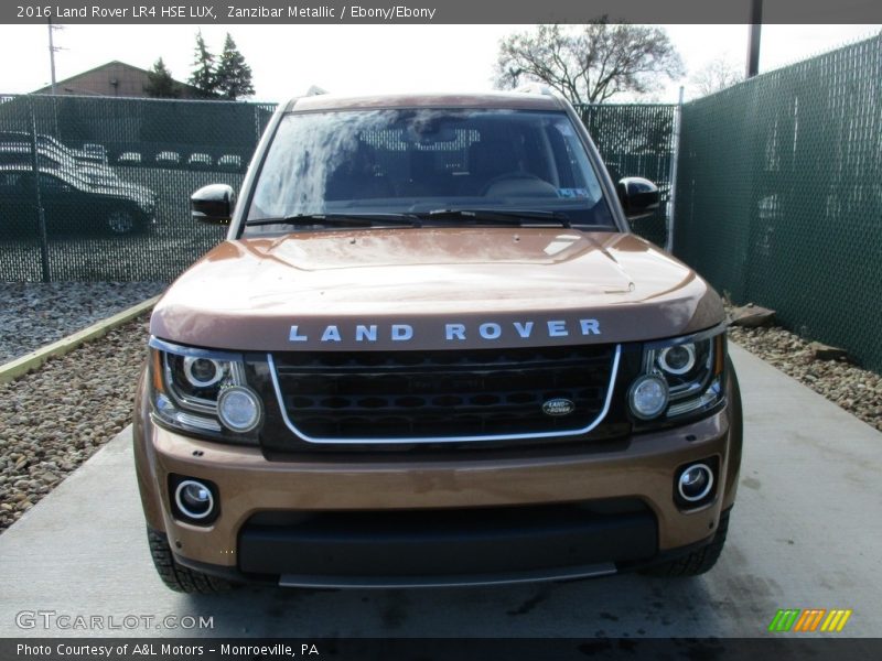 Zanzibar Metallic / Ebony/Ebony 2016 Land Rover LR4 HSE LUX