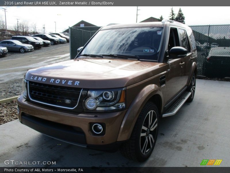 Zanzibar Metallic / Ebony/Ebony 2016 Land Rover LR4 HSE LUX