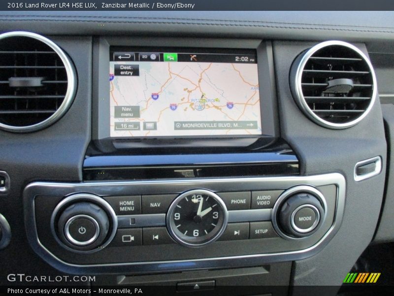 Zanzibar Metallic / Ebony/Ebony 2016 Land Rover LR4 HSE LUX