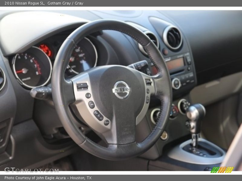 Gotham Gray / Gray 2010 Nissan Rogue SL