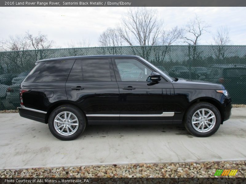  2016 Range Rover  Santorini Black Metallic